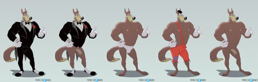 anhes big_penis daddy gay male muscles penis solo solo_male tex_avery_wolf yaoi