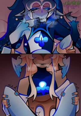 comic cookie_run cookie_run_kingdom pure_vanilla_cookie shadow_milk_cookie tagme