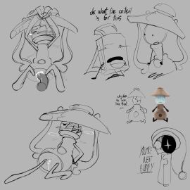 3boys airy_(hfjone) astro_(dandy's_world) cuntboy dandy's_world hfjone intersex liam_plecak_(hfjone) male mikobean missing_eye mouth_covered object_show object_shows panting penis restrained tentacle_dick tentacle_penis text tied_up