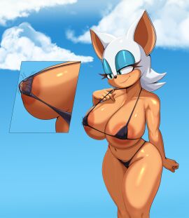 different_size gigantic_ass gigantic_breasts rouge_the_bat sonic_(series) sonic_the_hedgehog_(series)
