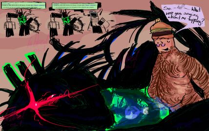 007n7_(forsaken) 1x1x1x1_(forsaken) 2boys accidental_impregnation artist_signature bigger_bottom body_hair chubby chubby_belly chubby_male cum cum_in_pussy cum_inside cuntboy cuntboy/male cuntboy_penetrated dialogue dialogue_box doodle forsaken_(roblox) gay gay_sex impregnation intersex male monster_male nervous_sweat overweight overweight_male pussy robloxian smaller_penetrating_bigger smaller_top sweat tabbedout translucent_body two-tone_body uterus visible_skeleton x-ray