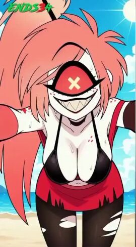 ai_generated artist_request cherri_bomb cherri_bomb_(hazbin_hotel) ends34 hazbin_hotel tagme video