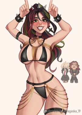 2d bikini blush female fortnite fortnite:_battle_royale helsie_(fortnite) joni_(fortnite) lucien_west magaska19