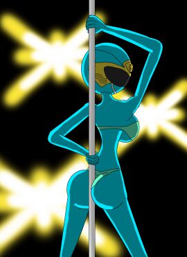 ass breasts female pole power_rangers zackon7