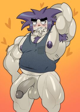 angry angry_expression angry_eyes angry_face angry_sex armpits armpits_fur armpits_through_clothes arms_around_neck arms_behind_back arms_behind_head arms_up ass ass_bigger_than_head ass_focus balls balls_bigger_than_head balls_in_panties big_ass big_balls big_breasts big_butt big_nipples big_penis big_thighs bottomless bottomless_male bottomwear breasts cheno chile chilean chilean_male dizeiku gay gay_anal gay_blowjob gay_domination gay_male gay_sex hair hair_between_eyes hair_ornament hands-free ikouzhy kein_(dizeiku) latino legs legs_open legs_together legs_up male male_only muscular muscular_arms muscular_ass muscular_male muscular_thighs nipples nipples_bulge nipples_outside nipples_touching nipples_visible_through_clothing nose pecs_against_each_other pecs_focus pectorals penis penis_out pubic_hair pubic_hair_in_mouth pubic_hair_on_breasts purple_hair strong thighs thighs_bigger_than_head thighs_bigger_than_torso thighs_grab thighs_together thighs_waist top-down_bottom-up top_heavy topless topwear white_background white_body white_fur white_skin