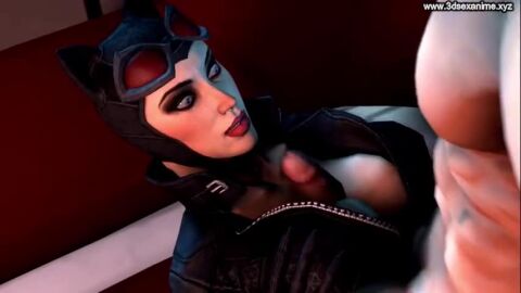 3d 3dsexa animated batman:_arkham_knight batman_(series) black_leather black_leather_suit blowjob catsuit catwoman_(arkham_city) cleavage dc dc_comics dick_between_boobs dick_between_breasts faceless_male leather_catsuit licking_tip longer_than_30_seconds short_video shorter_than_one_minute sound sticking_out_tongue tagme titjob unzipped unzipped_bodysuit video
