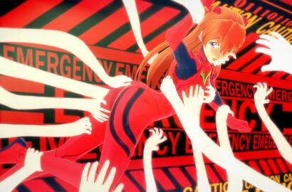 3d 3d_model about_to_be_raped angry_expression anime anime_character asuka_langley_sohryu bodysuit breasts captured captured_heroine cockpit cropped cropped_image defeated defeated_heroine disembodied_arm disembodied_hand disembodied_limb fear fearful_expression female ghost_arms ghost_hands grabbing_another's_ass grabbing_another's_breast grabbing_arm grabbing_breasts grabbing_face grabbing_legs groped groping groping_breasts groping_butt hands_on_body hi_res high_resolution highres imminent_rape kaio-sheeen koikatsu koikatsu_(medium) neon_genesis_evangelion peril petite petite_body petite_female pilot_suit plugsuit red_bodysuit red_hair red_plugsuit slender_body slender_waist small_breasts struggling surrounded tears tight_clothing trying_to_escape