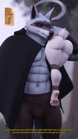 ambiguous_gender ambiguous_prey bondage bound death_(puss_in_boots) dreamworks ghostoast hi_res lagomorph looking_back male male_focus mammal puss_in_boots_(dreamworks) puss_in_boots_(film) puss_in_boots_the_last_wish shrek_(series) universal_studios