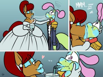 2boys anthro blue_eyeshadow blue_kiss_mark blue_lips blue_lipstick blue_lipstick_mark brown_hair corpser_(havencorpser) crossdressing dress drinking drinking_spit eyeshadow furry gay gay_kissing green_body green_eyes green_skin horse jamearts jimmy_(jamearts) jimmy’s_sloppy_life kiss_mark kissing light_blue_kiss_mark light_blue_lips light_blue_lipstick light_blue_lipstick_mark lipstick lipstick_mark lipstick_marks lizard male mwah pink_eyes saliva saliva_trail scalie smooch straw wine_glass wink winking