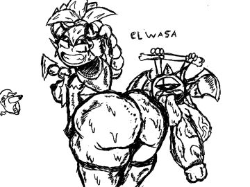 ass brawl_stars breasts demon demon_willow_(brawl_stars) demonic female g_l4mb licking willow_(brawl_stars)