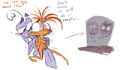 anxiety_(inside_out) before_sex breasts comforting death double_kill emotions fear_(inside_out) female female_death inside_out inside_out_2 male male_death nervous orange_skin purple_skin sitting sitting_on_another sitting_on_lap sitting_on_person straight tagme touching_breast