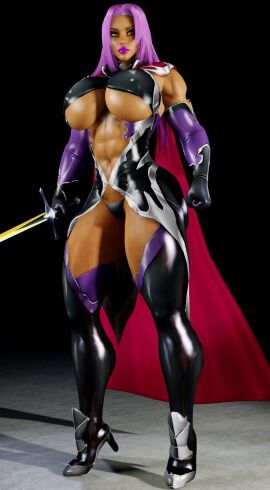 1girls 3d ass big_ass big_breasts breasts brown-skinned_female brown_body brown_skin bust busty chest curvaceous curvy curvy_figure dark-skinned_female dark_skin female female_abs female_focus high_heel_boots high_heels hips hourglass_figure huge_ass huge_breasts ingrid_(taimanin_asagi) large_ass large_breasts legs makai_kishi_ingrid mature mature_female pink_hair sevenarts slim_waist taimanin_(series) taimanin_asagi_battle_arena taimanin_murasaki taimanin_rpgx thesevenartsx thick thick_hips thick_legs thick_thighs thighs voluptuous waist wide_hips