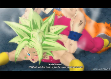 1boy 1girls 3d chobixpho doggy_style dragon_ball dragon_ball_fighterz dragon_ball_super female female_saiyan fusion human human_female human_male kefla legendary_super_saiyan light-skinned_female potara_earrings saiyan sex son_goku straight super_saiyan super_saiyan_2 tagme ultra_instinct universe_6/universe_7 vaginal_penetration