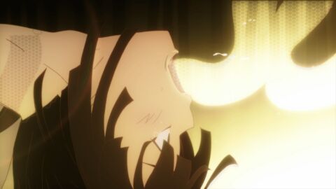 1girls animated anime bakemonogatari black_hair blush breasts closed_eyes crying crying_with_eyes_open deep_insertion deepthroat female forced_oral invisible long_neck loop looping_animation medium_breasts monogatari_(series) non-human open_mouth school_swimsuit screen_capture sengoku_nadeko snake solo solo_female tear tears tears_in_eyes throat_abuse throat_bulge throat_rape