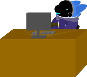 antennae_(anatomy) antennae_grab anthro arthropod bee chair computer_mouse desk duo electronics fellatio female furniture hi_res honeypot_(tf2_demo_2004) hymenopteran insects keyboard machine male male/female monitor office_chair oral orgasm penile penis protogen sex solo stealth_sex stickerboard_(tf2_demo_2004) table tf2_demo_2004