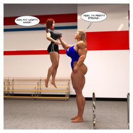 2girls 3d ass athletic athletic_female big_ass big_breasts breasts bust busty chest curvaceous curvy curvy_figure female female_focus fit fit_female hips hourglass_figure huge_ass huge_breasts human large_ass large_breasts legs lifting_person light-skinned_female light_skin lips mature mature_female muscles muscular muscular_female original original_character original_characters robolord slim_waist super_strength tall_female thick thick_hips thick_legs thick_thighs thighs toned toned_female top_heavy voluptuous voluptuous_female waist wide_hips