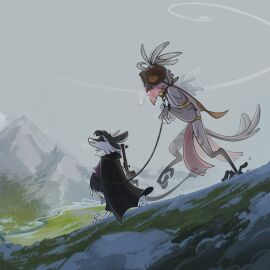 1:1 2025 3_fingers 3_toes 4_ears 4_toes anthro arms_tied avali avian avian_feet barefoot barn_owl beak being_held belt bird black_body black_cape black_clothing black_feathers black_fur black_hair black_sclera black_scutes black_toe_claws black_topwear blindfold bondage bottomwear bound bracelet breath brown_clothing cape chest_tuft claws clothing cold collar colored cuff_(restraint) detailed_background digital_drawing_(artwork) digital_media_(artwork) digitigrade dominant dominant_anthro dominant_male duo english_text falconry_hood feathered_wings feathers feet femboy fingers flaccid freezing fur fyr_(fenrir784) genitals gold_(metal) gold_bracelet gold_collar gold_jewelry grass grey_sky gun hair half-closed_eyes harem_outfit hi_res hood humanoid_genitalia humanoid_penis jewelry keuejay larger_anthro larger_male laser_weapon leading leash leashed_collar leashed_male loincloth long_tail looking_at_another looking_back looking_back_at_another male male/male metal metal_collar mostly_nude mountain multi_ear multicolored_body naphy narrowed_eyes nature nature_background neck_tuft owl pawpads paws penis pink_clothing plant purple_clothing purple_eyes raised_arms ranged_weapon red_beak restrained restrained_arms restraints river sadism scuted_feet scutes sensory_deprivation sensory_deprivation_hood shaded side_view signature size_difference skinny sky skyscape slim smaller_anthro smaller_male smile smug snow snowy_mountain steamy_breath story story_in_description submissive submissive_anthro submissive_male tail tail_feathers talons text textured toes topwear translucent translucent_bottomwear translucent_clothing translucent_underwear tree tuft tyto tytonid underwear veil vss_vintorez walking walking_together water weapon weapon_on_back white_body white_feathers white_fur winged_arms wings