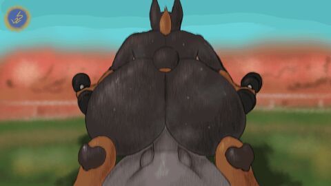 16:9 anal anal_sex animated anthro anus ass balls big_ass big_butt black_body black_fur bodily_fluids breasts brown_markings canid canine canis dobermann domestic_dog dominant dominant_female duo faceless_character faceless_male female female_on_top female_penetrated fence first_person_view fur genitals grass hi_res holding_object lazy_sunshine loop male male/female male_on_bottom mammal markings mohawk muscular muscular_anthro muscular_female musk musk_clouds nude on_bottom on_top outside pawpads penetration penile penile_penetration penis penis_in_ass pink_anus pinscher plant reverse_cowgirl_position sex short_tail signature sky submissive submissive_male sweat sweatdrop sweaty_ass sweaty_butt tail tree unnamed_character weights wet widescreen
