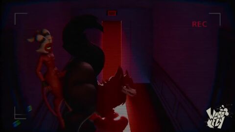 1boy 1girls ambiguous_penetration animated anthro anthro_on_human breasts demon demon_boy demon_horns doggy_style femdom helluva_boss malo moxxie_(helluva_boss) penetration penis scp-1471 scp_foundation skull skull_head smaller_male sound static tagme taller_girl thick_thighs thighs video voice_acted whoofly wolf wolf_ears wolf_girl wolf_tail