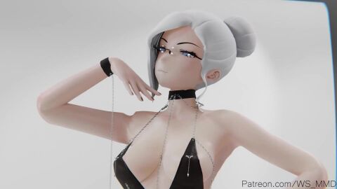 1girls animated blue_eyes mmd music_video rwby tagme video white_hair winter_schnee