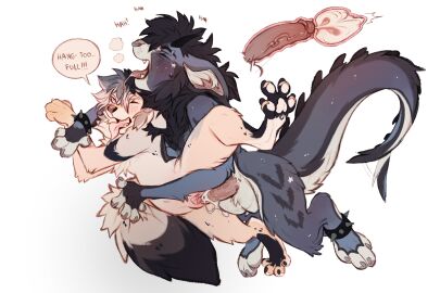 anthro breeding_slave bulge cum cum_in_pussy cum_in_uterus cum_inside cuntboy d1cknballs duo genitals hi_res intersex male mimithedragoness penetration penile penis pussy sex vaginal_penetration vein veiny_penis