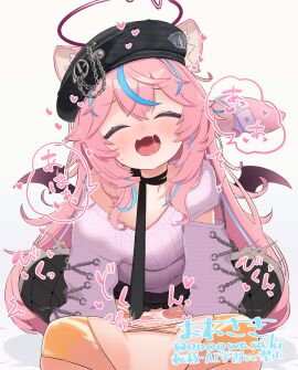 1futa 1girls animal_ears blue_hair breasts closed_eyes clothed clothing commentary_request commission cum cum_in_pussy female female_focus futa_on_female futa_pov futa_with_female futanari highres human intersex light-skinned_female light-skinned_futa light_skin long_hair mostly_nude multicolored_hair multiple_females multiple_girls open_mouth original owasaki paid_reward_available pink_hair pov pussy sex skeb_commission tail vaginal_penetration variant_set