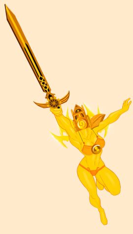 1girls athletic athletic_female bikini clock clock_head female female_focus female_only rule_63 skibidi_toilet skibidi_toilet_multiverse skimpy skimpy_bikini skimpy_clothes sundarts sword titan_clockman_(skibidi_toilet_multiverse) yellow_body yellow_skin