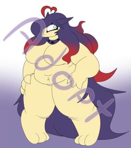 big_breasts breasts castdraws_(artist) female hisuian_typhlosion huge_breasts pokemon pokemon_(species) pokémon_(species) slightly_chubby thick_thighs wide_hips