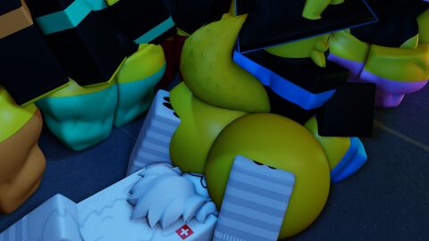 3d 7boys ass baseplate big_ass face_in_ass facesitting femboy gay lamentlife luvia_(mermio) lying lying_on_back male male_only roblox robloxian sitting sitting_on_person source_request tagme thighhighs