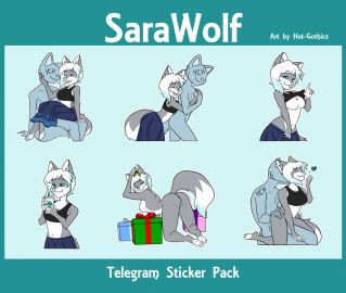 anthro ass beverage breasts canid canine canis christmas female gift holidays hot-gothics mammal mistletoe on_bottom on_top plant presenting presenting_hindquarters reverse_cowgirl_position sex straddling telegram_sticker wolf