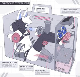 4_toes absurd_res anal anal_sex anthro ass balls barefoot bodily_fluids bondage bound briefcase clothing cuff_(restraint) digital_media_(artwork) dildo dildo_in_ass dildo_insertion domestic_cat erection feet felid feline felis fellatio foot_fetish foot_focus footwear fur gag genitals hair hi_res internal male male_only male_penetrated mammal nude object_in_ass open_mouth oral pawpads paws penetration penile penis plantigrade restraints rz54 rz54_(rz54) sex sex_toy sex_toy_in_ass sex_toy_insertion simple_background socks soles solo stirrup_socks tail text thinking_with_portals tickle_torture tickling tickling_armpits tickling_feet tickling_machine toes tongue x-ray_view