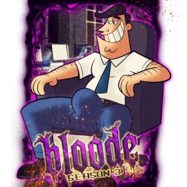 big_dick bulge dilf gay purple_fire sitting_on_chair the_fairly_oddparents timmy's_dad transparent_background unknown_artist unknown_source what