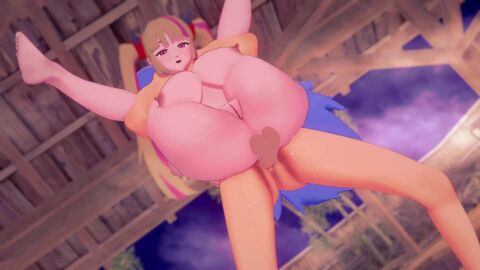 1boy 1girls anal anal_sex animated blonde_female blonde_hair blue_hair completely_nude completely_nude_female feet_up female female_focus female_penetrated fortnite fortnite:_battle_royale full_nelson hongcha03 koikatsu lennox_rose_(fortnite) light-skinned_female light-skinned_male light_skin long_hair male male/female male_penetrating male_penetrating_female maledom nezumi_(fortnite) nipples nude nude_male outdoors penetration pink_eyes self_upload sex sex_from_behind shorter_than_30_seconds standing standing_full_nelson standing_sex straight streaked_hair tagme twintails video