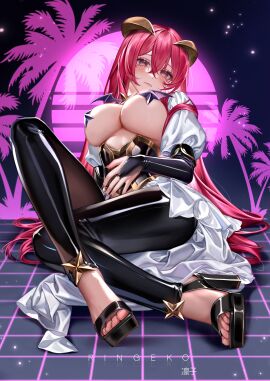 1girls absurd_res absurdres adult black_background black_high_heels black_shoes black_sleeves blush blush_lines blushing_at_viewer blushing_female breasts cleavage clothing dot_nose elbows embarrassed embarrassed_female embarrassed_nude_female feet female female_focus female_only fingernails fingers full_body hair_between_eyes half_naked high_heels high_resolution highres hiiragi_utena knees large_breasts legs light-skinned_female light_skin lips long_hair looking_at_viewer magia_baiser mahou_shoujo_ni_akogarete medium_breasts naked naked_female nude nude_female pink-haired_female pink_eyebrows pink_hair purple-eyed_female purple_background purple_eyes ringeko_chan shiny_clothes shoes shoulders sitting skin_tight skin_tight_outfit skin_tight_suit sleeves slender_body slender_waist slim_female slim_waist solo thick_thighs thighs thin_waist toes underboob