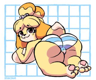 1girls 2024 2d 2d_(artwork) 2d_animation all_fours animal_crossing animated animated_gif anthro artist_name ass ass_jiggle ass_shake ass_shaking barefoot big big_ass big_breasts big_butt blonde_hair bottomwear bouncymae breasts butt_jiggle camel_toe cameltoe canid canine canis clothed clothing curvy curvy_female curvy_figure digital_media_(artwork) dipstick_tail doggy_style domestic_dog eyebrows eyelashes fat_ass fat_butt feet female furry gif huge_ass huge_breasts huge_butt hyper_ass hyper_butt isabelle_(animal_crossing) jiggling_ass large_ass large_butt looking_at_viewer looking_back looking_back_at_viewer loop looping_animation mammal markings massive_ass massive_butt milf nintendo panties pattern_bottomwear pattern_clothing pattern_panties pattern_underwear pawpads pink_pawpads pussy shaking_ass shaking_butt shih_tzu short_playtime snaggle_tooth solo solo_female striped_bottomwear striped_clothing striped_panties striped_underwear stripes tail tail_markings thick_ass thick_butt thick_thighs toes topless topless_anthro topless_female toy_dog underwear voluptuous voluptuous_female
