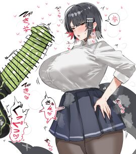 ... 1boy 1girls absurdres animal_penis ass big_ass big_breasts big_penis big_thighs black_hair breasts butt censored ellen_joe ethereal_(zenless_zone_zero) female fins fish_tail gigantic_ass gigantic_breasts gigantic_penis gigantic_thighs highres horn/wood horse horse_penis hoyoverse huge_ass huge_breasts huge_penis huge_thighs large_breasts male mihoyo monster pantyhose penis penis_awe red_eyes red_hair shark_girl shark_tail sweat sweatdrop sweating tagme tail text thick_thighs thighs throbbing_uterus zenless_zone_zero zoophilia