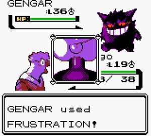 anal anal_sex animated anthro avian balls digital_media_(artwork) duo english_text erection feral generation_1_pokemon gengar genitals low_res male male/male male_only male_penetrated male_penetrating male_penetrating_male nintendo penetration penis pokemon pokemon_(species) sex short_playtime text virgo_(virgobiologist) virgobiologist