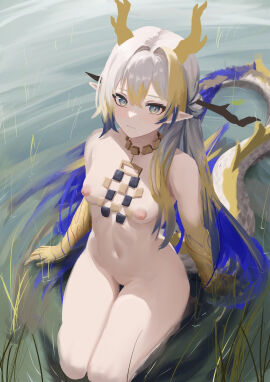 1girls areolae arknights arm_support bare_arms bare_belly bare_breasts bare_chest bare_hands bare_hips bare_knees bare_legs bare_midriff bare_navel bare_nipples bare_pussy bare_shoulders bare_skin bare_thighs bare_tits bare_torso belly belly_button blue-haired_female blue_hair breasts cleavage collarbone completely_naked completely_nude curvaceous curvaceous_body curvaceous_female curvaceous_figure curvaceous_hips curvy curvy_body curvy_female curvy_figure curvy_hips dot_nose elbows exposed_arms exposed_belly exposed_breasts exposed_chest exposed_hips exposed_legs exposed_midriff exposed_navel exposed_nipples exposed_pussy exposed_shoulders exposed_skin exposed_thighs exposed_tits exposed_torso female female_focus female_only fingers fully_naked fully_nude groin hair_between_eyes high_resolution highres horn horns knees knees_together lean_figure legs legs_closed legs_together light-skined_female light-skinned_female light_skin long_hair looking_at_viewer looking_up looking_up_at_viewer midriff multicolored_hair naked naked_female narrow_waist navel nipples nude nude_female nudity outdoor_nudity outdoors outside pale-skinned_female pale_skin partially_submerged partially_submerged_legs petite petite_body petite_breasts petite_female petite_tits pointy_ears pussy shoulders shu_(arknights) sitting skinny skinny_female skinny_waist slender_body slender_waist slim_female slim_waist small_breasts smooth_skin solo submerged_feet submerged_legs thick_thighs thighs thin_waist topless topless_female uncensored uncensored_breasts uncensored_nipples uncensored_pussy uncensored_vagina upper_body v-line white-haired_female white-skinned_female white_eyebrows white_hair white_skin white_skinned_female wide_hips yan_kodiac yellow-haired_female yellow_hair yellow_horn yellow_horns
