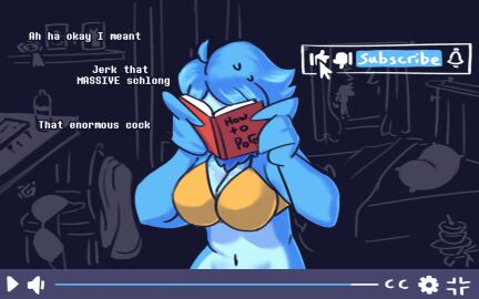 anthro avian bed big_breasts bird bodily_fluids book bra breasts clothing comic curvy_figure dracozhilla female furniture gesture hi_res hourglass_figure humiliation male martlet_(undertale_yellow) monochrome navel nervous patreon penis penis_humiliation small_penis_humiliation solo subscribe suggestive suggestive_gesture sweat text undertale_yellow underwear url wide_hips wings