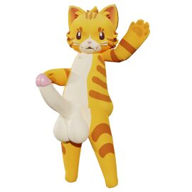 2023 3d 3d_(artwork) 4_fingers anthro arm_markings balls big_balls big_penis brown_eyes cheek_tuft chest_tuft countershade_torso countershading digital_media_(artwork) domestic_cat erection facial_tuft fanfurry fangs felid feline felis fingers fur genitals glans head_markings head_tuft hi_res huge_balls humanoid_genitalia humanoid_penis leg_markings looking_at_viewer male male_anthro mammal markings multicolored_arms multicolored_body multicolored_fur multicolored_legs orange_body orange_fur orange_markings orange_stripes orange_tuft penis pink_glans pink_nose roblox simple_background smile solo standing striped_arms striped_body striped_head striped_legs stripes teeth thigh_markings triangle_nose tuft two-tone_arms two-tone_legs whiskers white_background white_balls white_body white_countershading white_fur white_penis white_tuft white_whiskers yellow_body yellow_ears yellow_fur yellow_tuft