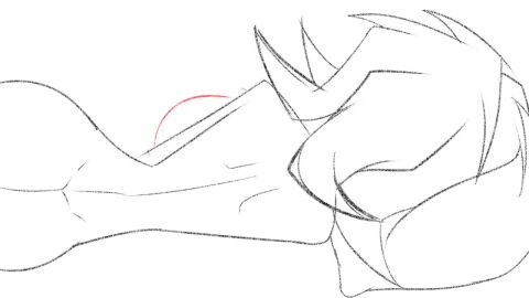 1girls ass breasts female nude patty_(pepperonpatty) pepperonpatty sketch sleeping tagme video