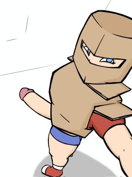 big_penis boxy_(fortnite) casual casual_exposure clothed clothing erection fortnite fortnite:_battle_royale futa_only futanari happy high-angle_view huge_cock intersex penis selfie solo_futa