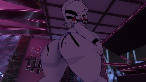 3d a1animatronic female five_nights_at_freddy's fredina's_nightclub marie_(cally3d) marionette_(fnaf) puppet_(fnaf) solo vrchat