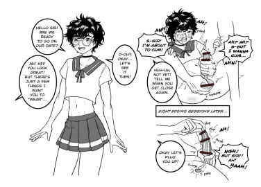 2boys age_difference anus ass asshole balls balls_touching bar_censor belly_button better_version_at_source big_dom_small_sub bondage censored crop_top crossdressing crying crying_with_eyes_open dialogue edging english english_text erect_penis erection femboy gay gay_domination gay_sex glasses handjob kei_(zincubis) male male/male male_only male_urethral_insertion masturbation neck_collar orgasm_denial penile_urethral_insertion penis prostate prostate_sounding prostate_stimulation school_uniform schoolgirl_uniform size_difference skirt sounding tears touching_balls trap urethra urethral urethral_bulge urethral_insertion urethral_penetration yaoi zincubis