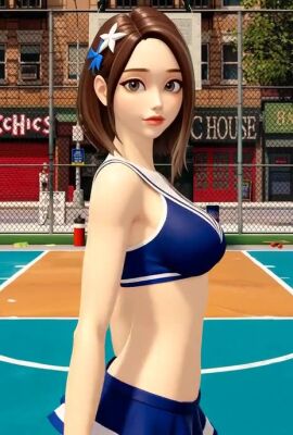 3on3freestyle ai ai_art ai_assisted ai_generated alternative_costume ass basketball_court big_ass big_butt bubble_ass bubble_butt feet jessie_(3on3freestyle) sexy sexy_pose sfw skirt tagme thick thick_ass thick_thighs thighs video