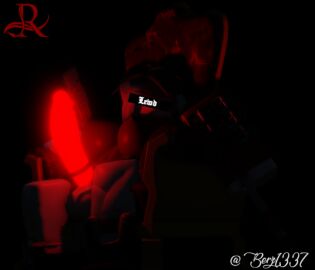 3d berz1337 censored_eyes demon demon_girl demon_horns female futa_only futanari glowing_penis intersex lightsaber_dick penis roblox robloxian sitting_on_chair tagme throne twitter_username white_skin