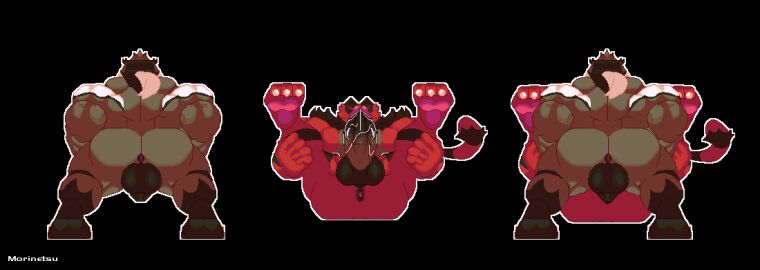 anal anal_sex animated anthro ass bara big_muscles big_penis bodily_fluids clothing cum cum_in_ass cum_inside digital_media_(artwork) feet from_behind_position from_front_position generation_7_pokemon generation_8_pokemon genital_fluids genitals huge_cock huge_muscles humanoid_genitalia idle_animation incineroar legendary_pokemon legwear loop lying m.u.g.e.n male male/male mammal missionary_position moobs morinetsu muscles muscular muscular_anthro muscular_male nintendo nipples on_back penetration penis pixel_(artwork) pokemon pokemon_(species) sex short_playtime side_view single_strike_style_urshifu tail tail_motion thigh_highs urshifu yaoi