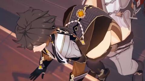 animated childe_(genshin_impact) genshin_impact tagme tartaglia_(genshin_impact) video yaoi zhongli_(genshin_impact)