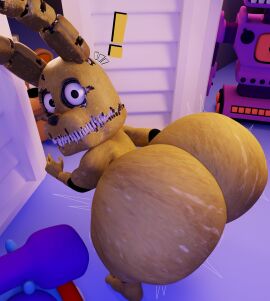 aidenz ass ass_bigger_than_head big_ass big_butt five_nights_at_freddy's five_nights_at_freddy's_4 male male_only plushtrap plushtrap_(fnaf) shortstack solo tagme uncle_aiden