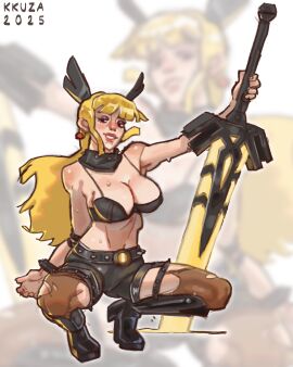 1girls breasts female kkuza magik_(illyana_rasputin) magik_(marvel_rivals) marvel marvel_comics marvel_rivals